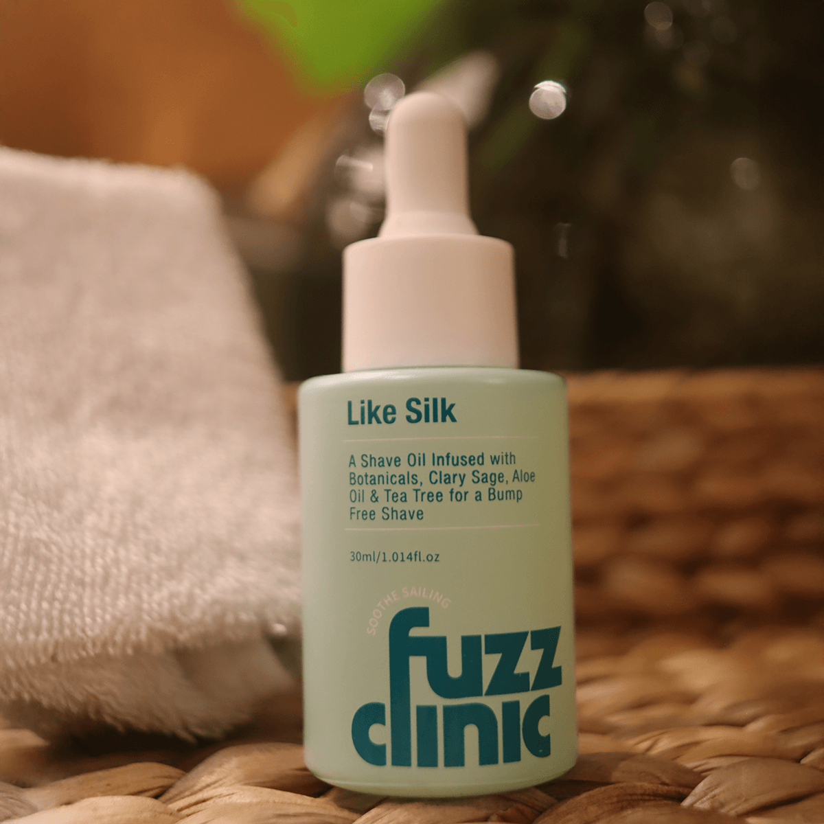 Like Silk, Botanical Infused Shave Oil | Fuzz Clinic